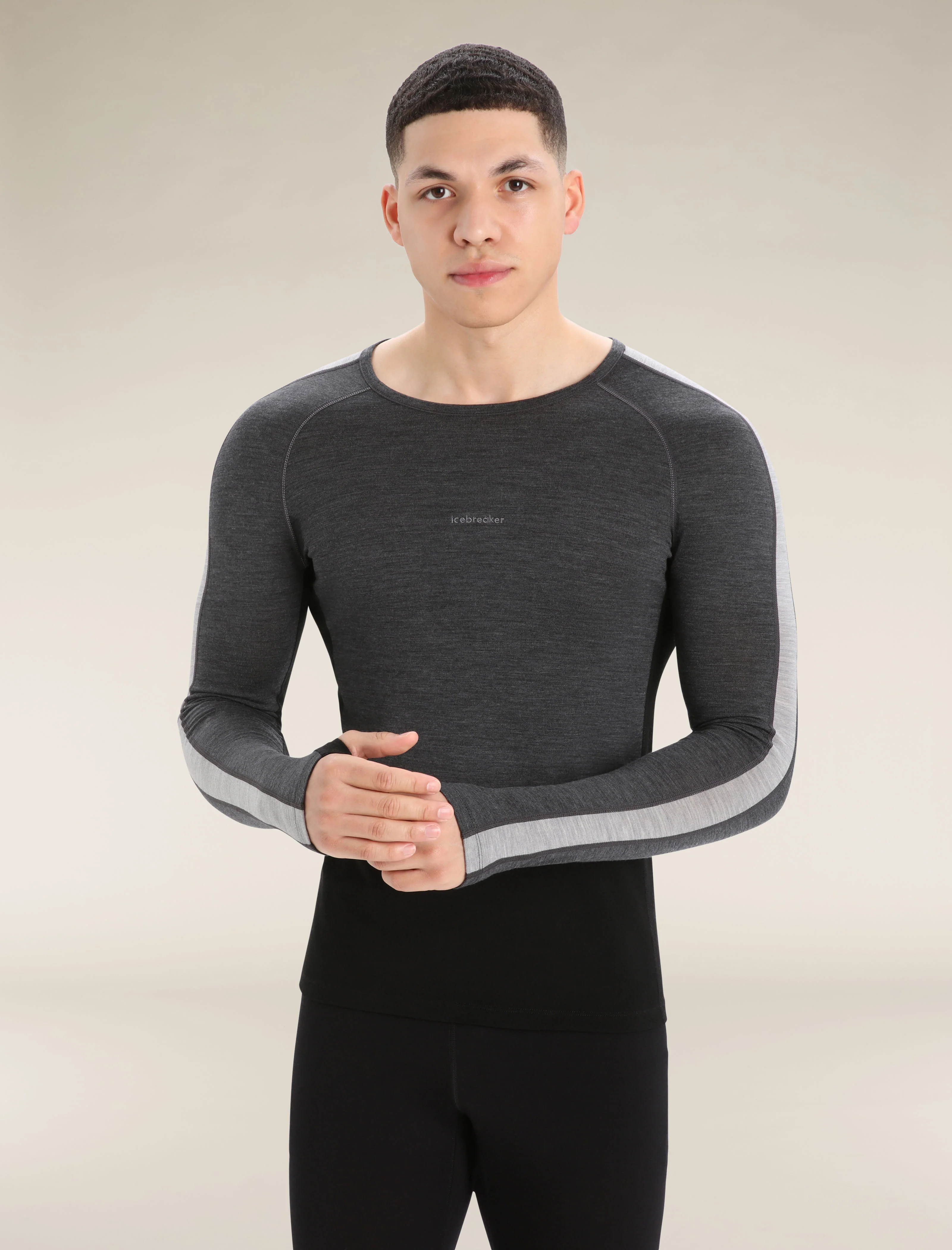 Men's 200 ZoneKnit™ Long Sleeve Crewe Thermal Top